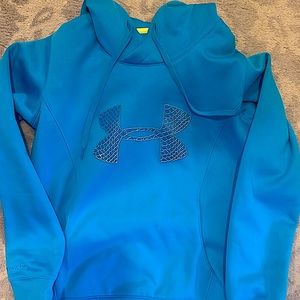 UNDER ARMOUR LADIES 42224 COLDGEAR STORM SEMI- FITTED HOODIE SM NWOT